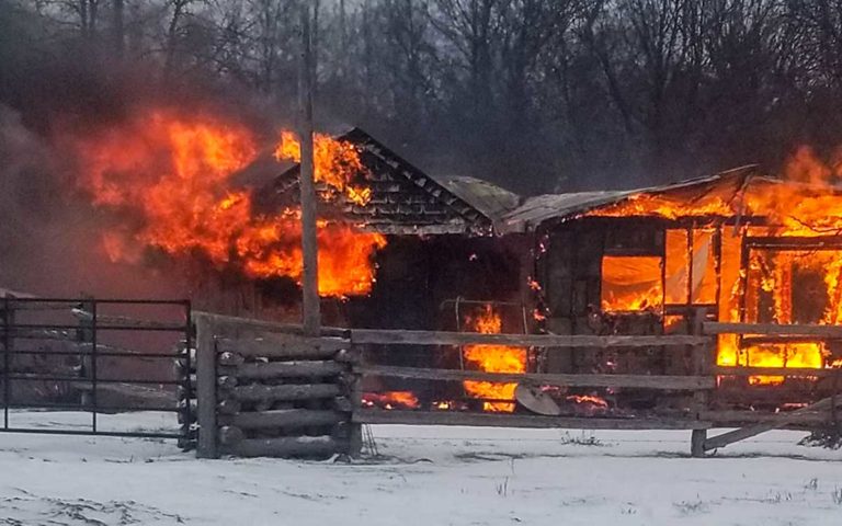 Fire razes Green Bush home after Christmas