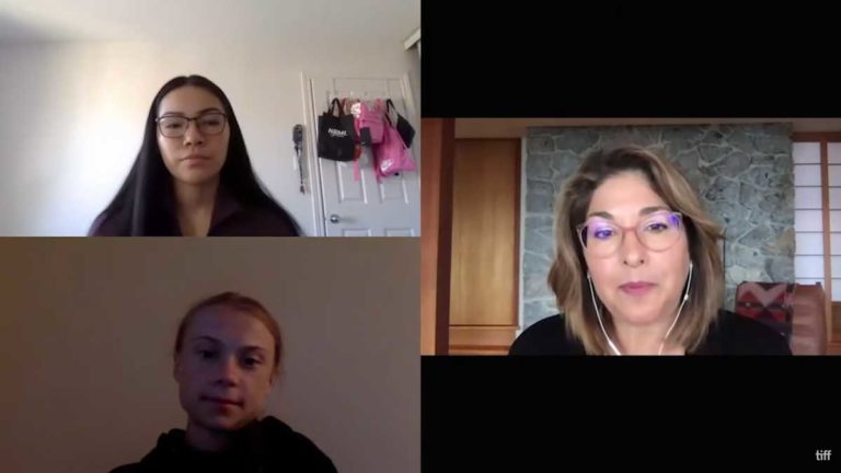Autumn Peltier and Greta Thunberg share virtual podium in TIFF forum
