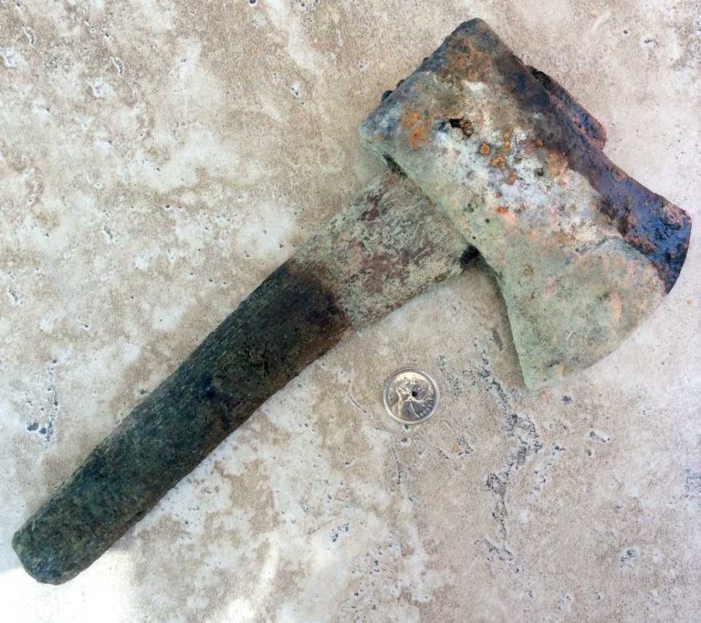 Hudson Bay trapper axe found in North Channel