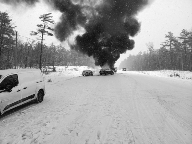 Weather conditions attributed  to Highway 6 six-car pileup