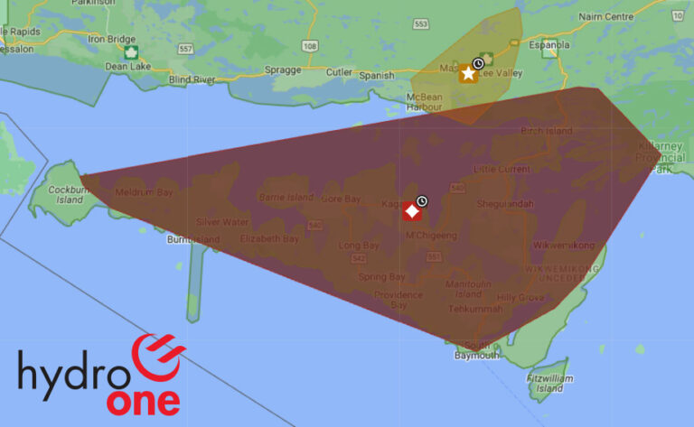 Hydro One: Planned power outage for May 20 from 7:00 AM to 11:00 AM