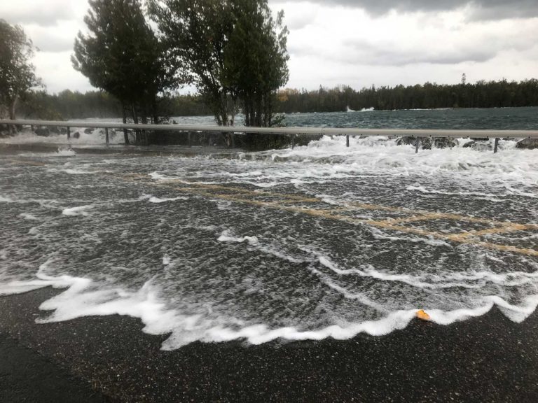 Photo Gallery: Huge waves rock South Baymouth