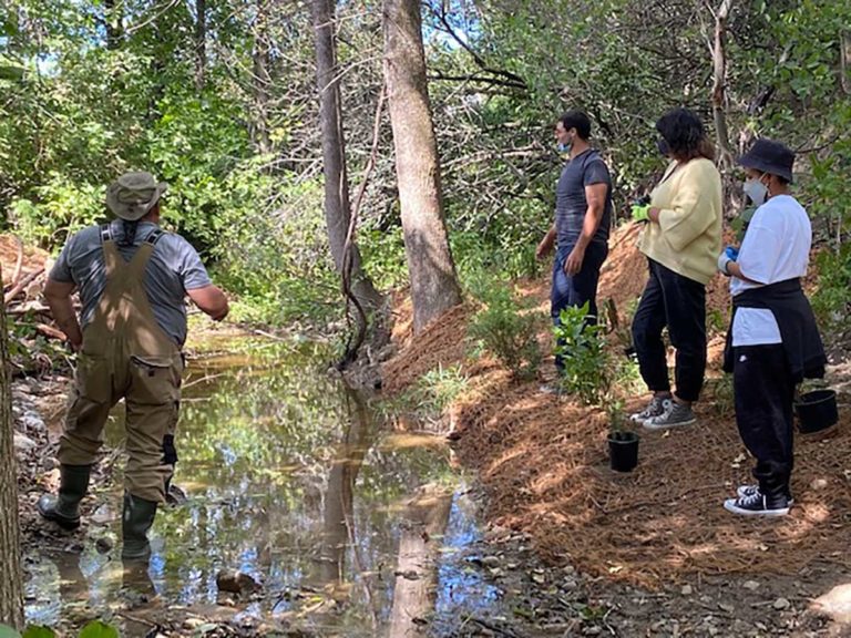 Wiikwemkoong students rehabilitate Smith’s Bay Creek
