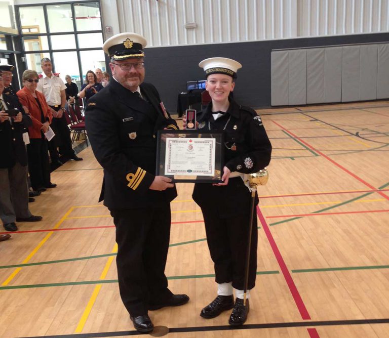Aundeck Omni Kaning hosts 348 Manitoulin Sea Cadet Corps 14th Annual Ceremonial Review