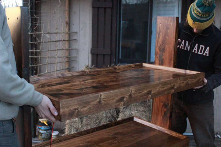 Island schools take delivery of locally made seed starter frames