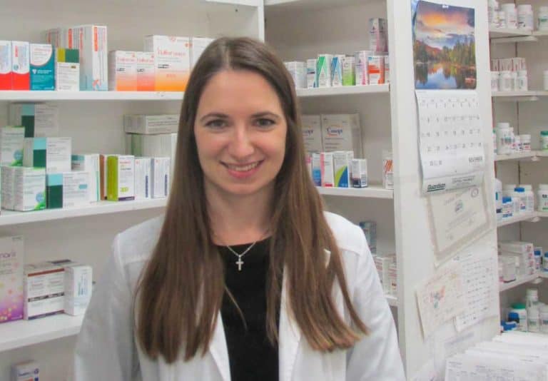 Oksana Zlupko is enjoying the small-town lifestyle in Gore Bay