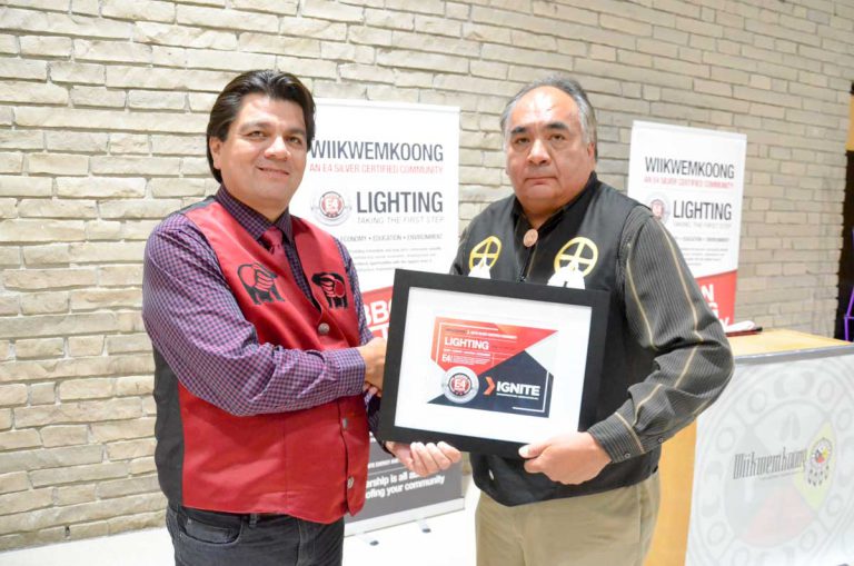 Wiikwemkoong celebrates completion of IGNITE Phase I