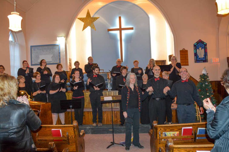 Island Singers entertain Manitoulin audience with annual festive concert