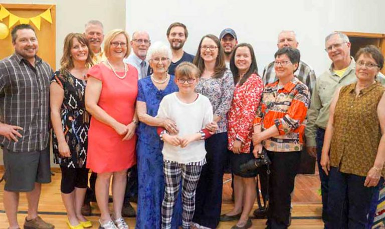 Billings Township recognizes Jacquie Gordon as 2017 Senior of the Year