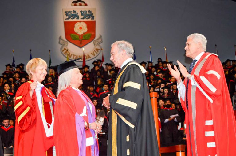 Jeanette Corbiere-Lavell honoured with doctorate by York University