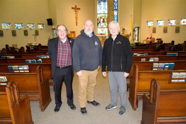 Jesuit’s Canadian leader Provincial Jefferey Burwell SJ. visits Manitoulin 