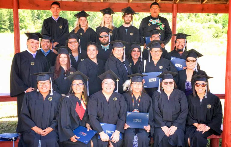 Kenjgewin Teg Educational Institute proudly holds the 2018 graduation ceremonies