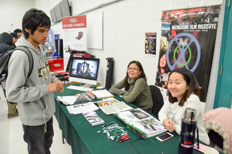 Kenjgewin Teg Educational Institute hosts a bustling Career Fair