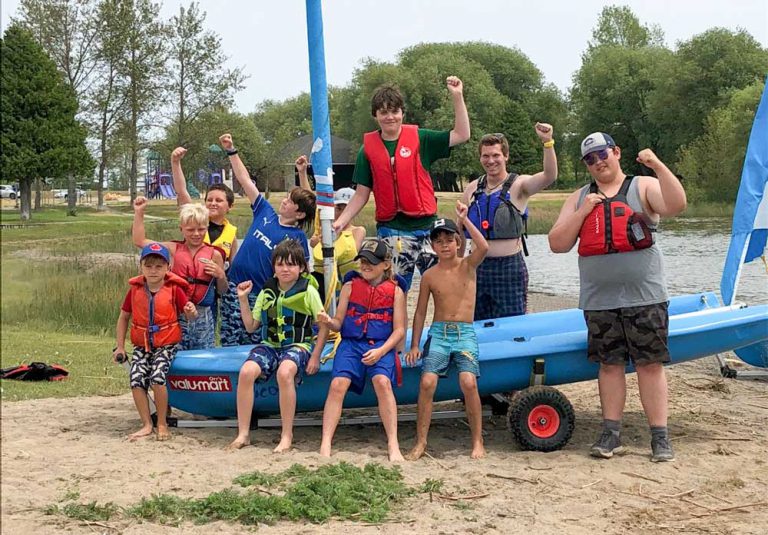 Little Current Yacht Club celebrates  its fifteenth season of youth sailing