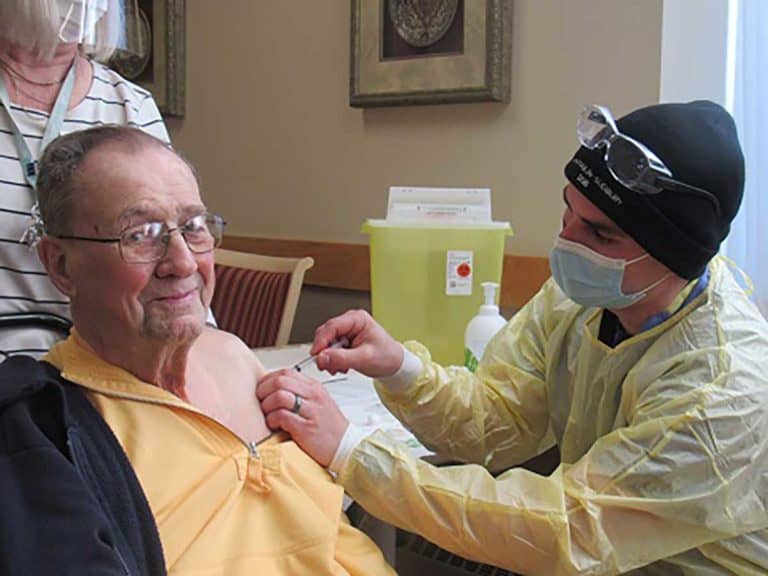 All residents of Island long-term care facilities receive COVID vaccines