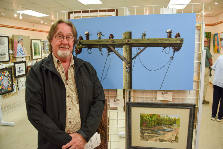 Little Current artist’s work ‘best in show’ at 45th annual LaCloche Art Show for second time