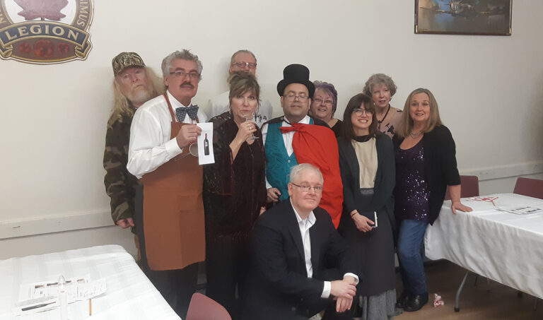 Legion hosts successful murder mystery dinner