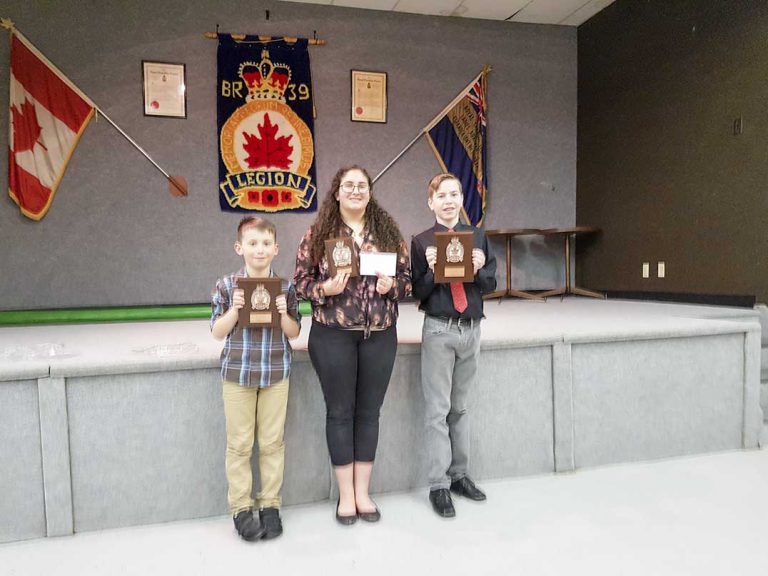 Two Island youths move on to Legion provincial championships