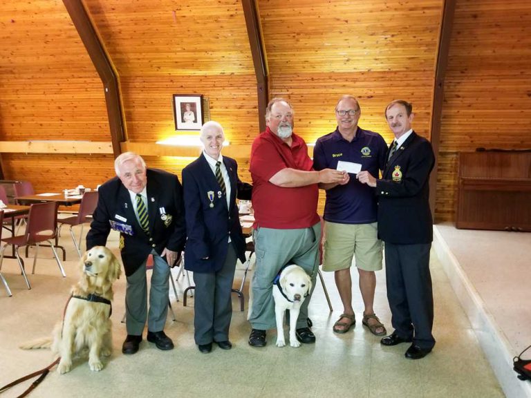 Legion supports PTSD helper dogs