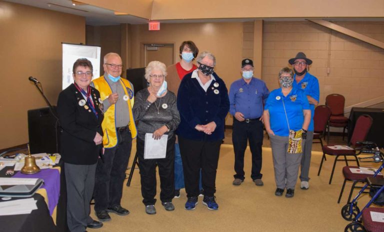 Lions clubs rally in Little Current to boost morale during pandemic