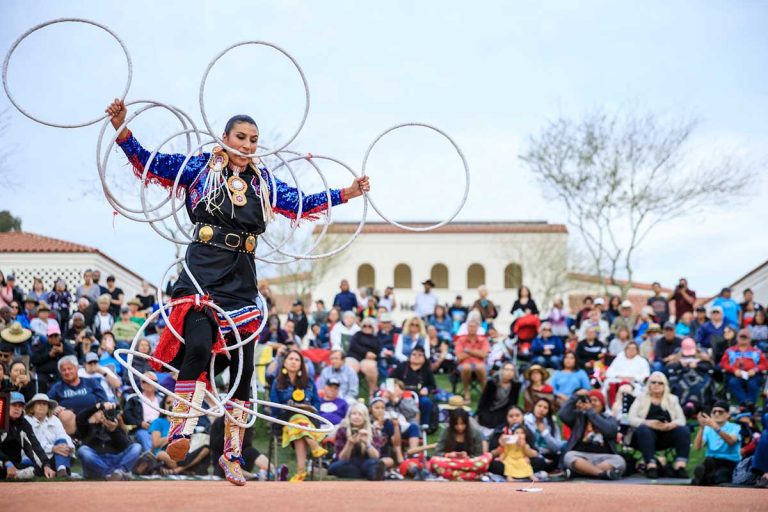 Wiiky’s Lisa Odjig comes close to  regaining hoop dance top honours