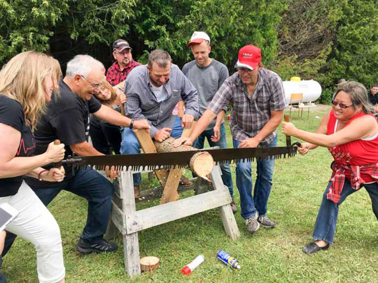 Manitoulin Community Church hosts Lumberjack Festival