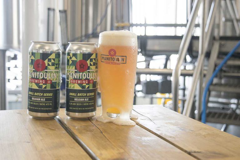 Manitoulin Brewing goes Belgian  at its Winter Brews Away party