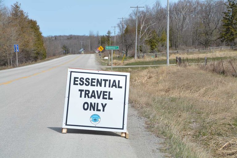 Manitoulin leadership grateful residents, non-residents heeding non-essential travel cautions