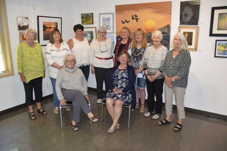 Fine art on exhibit at the Sheguiandah museum until this Sunday