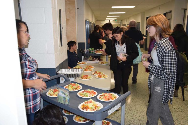Taco Day celebrates Treaty Week at Manitoulin Secondary School
