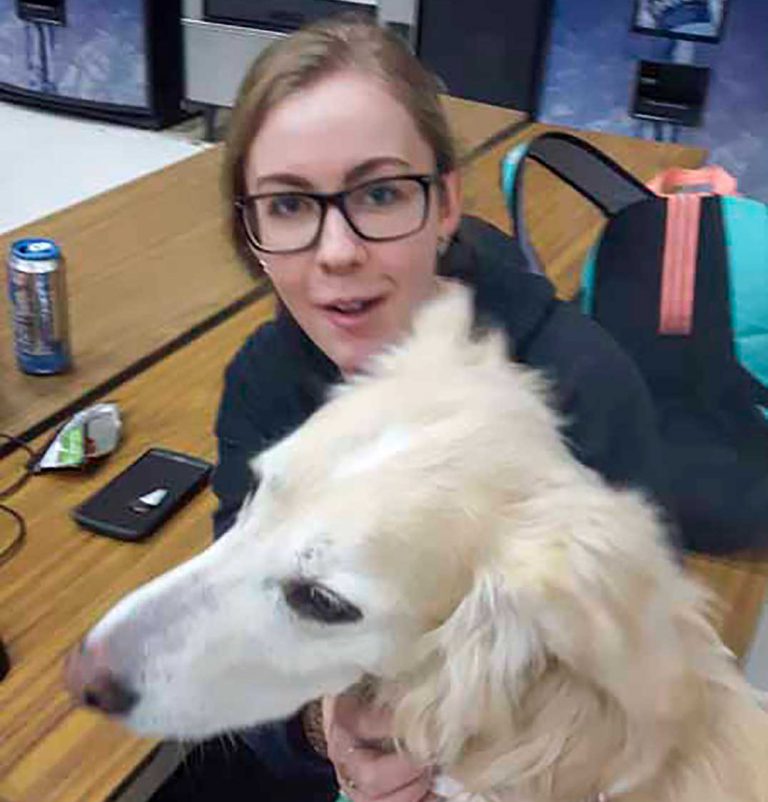 Dogs de-stress Manitoulin Secondary School students at exam time
