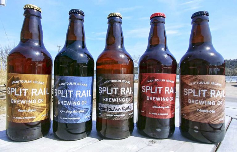 Split Rail Brewery launches new brew, Manitoulin Gold