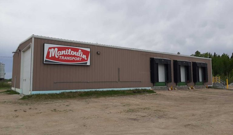 Manitoulin Transport opens new terminal building in The Pas, Manitoba