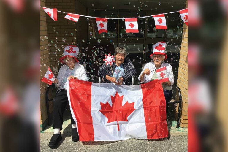 Celebrating a special birthday