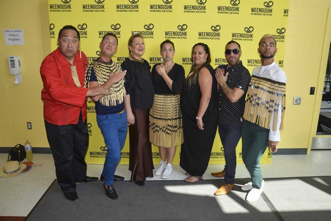 Maori-ham-it-up-on-the-red-carpet-at-WIFF