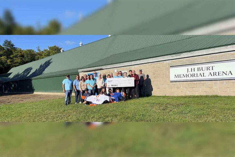 Mindemoya Arena Repair Committee donates $23K to the arena repair cause