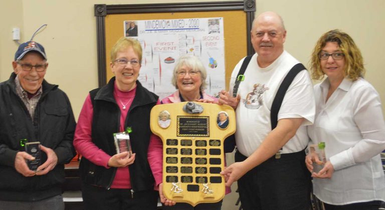 Lew Lanktree rink takes McQuay Mixed Bonspiel