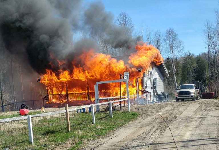 Sheguiandah family of five loses home to fire