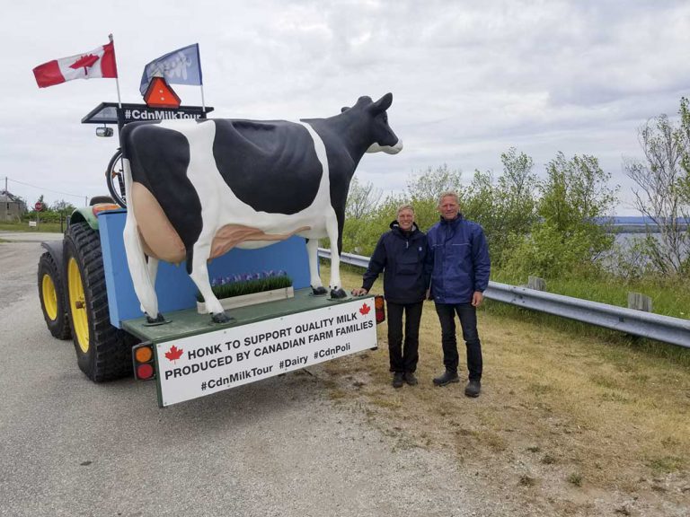 Couple travelling cross country for milk supply awareness in tragic Saskatchewan accident