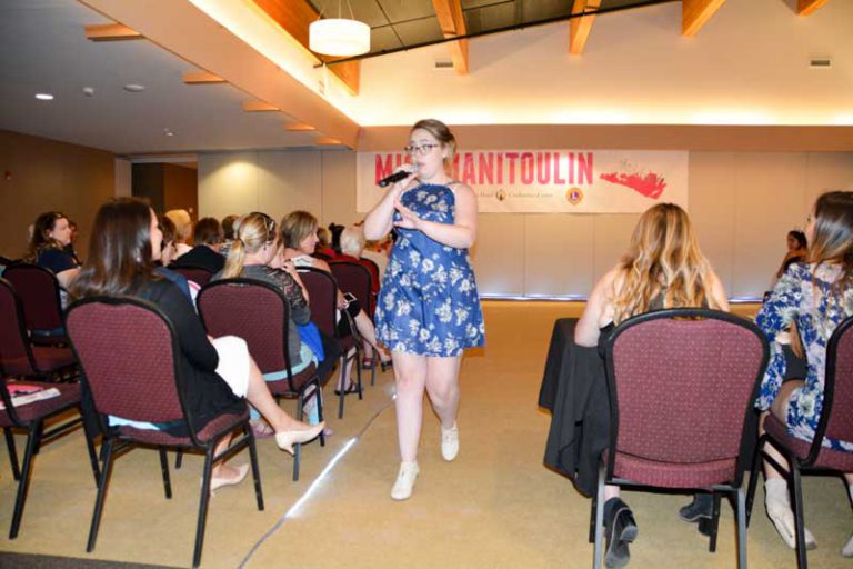 Gore Bay youth crowned Miss Manitoulin 2017