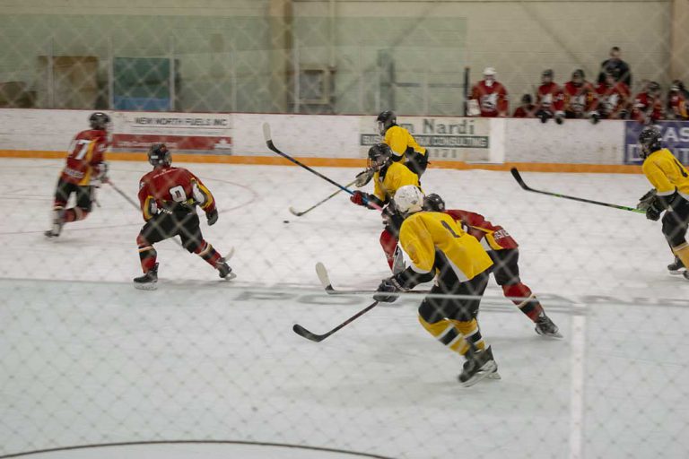 Mustangs fall 5-3 to Central Algoma at home opener