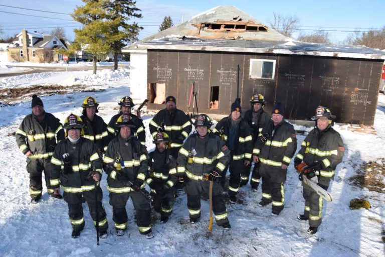 Northeast Town firefighters  practice skills in Little Current