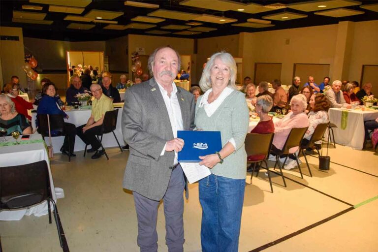 Carol Sheppard is NEMI Volunteer of the Year