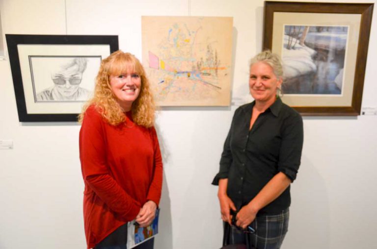 61st Northern Ontario Art Association Exhibit at Sheguiandah museum