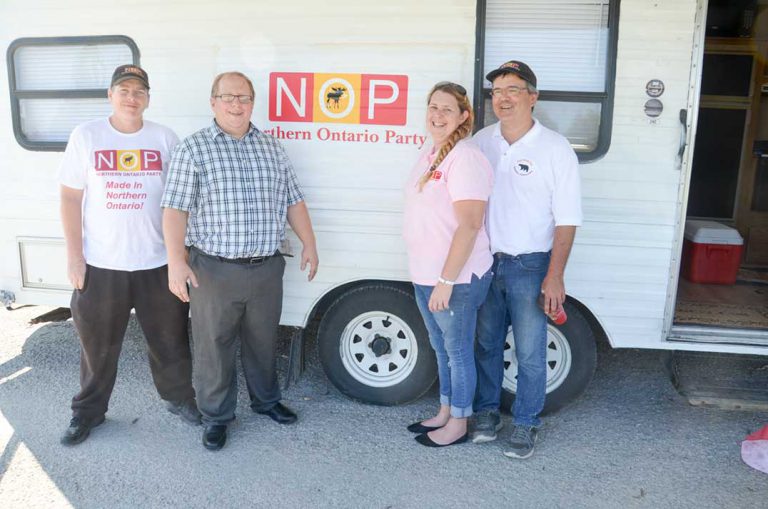 Northern Ontario Party leader visits Manitoulin
