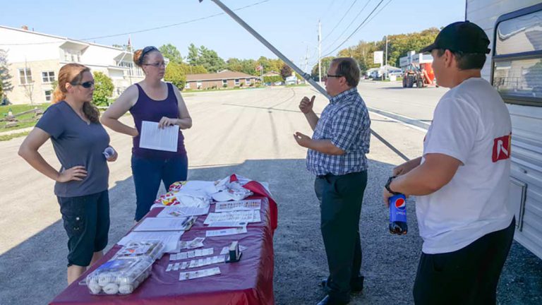 Northern Ontario Party leader visits Manitoulin