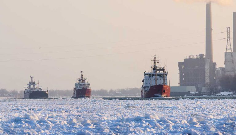 Canadian Coast Guard Prepares For Great Lakes Icebreaking Operations