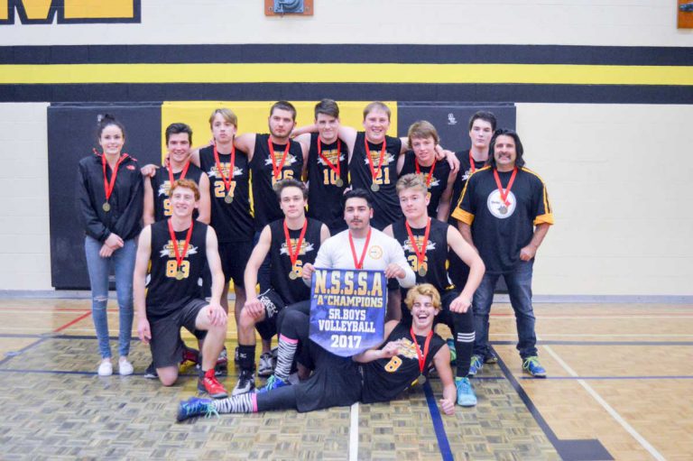 MSS Mustang boys team win North Shore volleyball championship