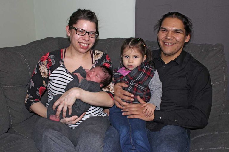 Manitoulin Island greets the first baby of 2020