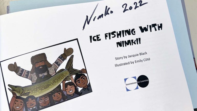 Wiikwemkoong Junior School students launch book